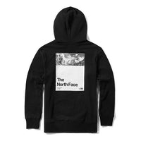 THE NORTH FACE Outdoor Cozy Soft Back Printing Version Couple Style Black 4NE4-JK3