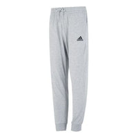 Men's adidas Sl Sj Tc Pt Casual Bundle Feet Solid Color Logo Sports Pants/Trousers/Joggers Autumn Gray GK9258