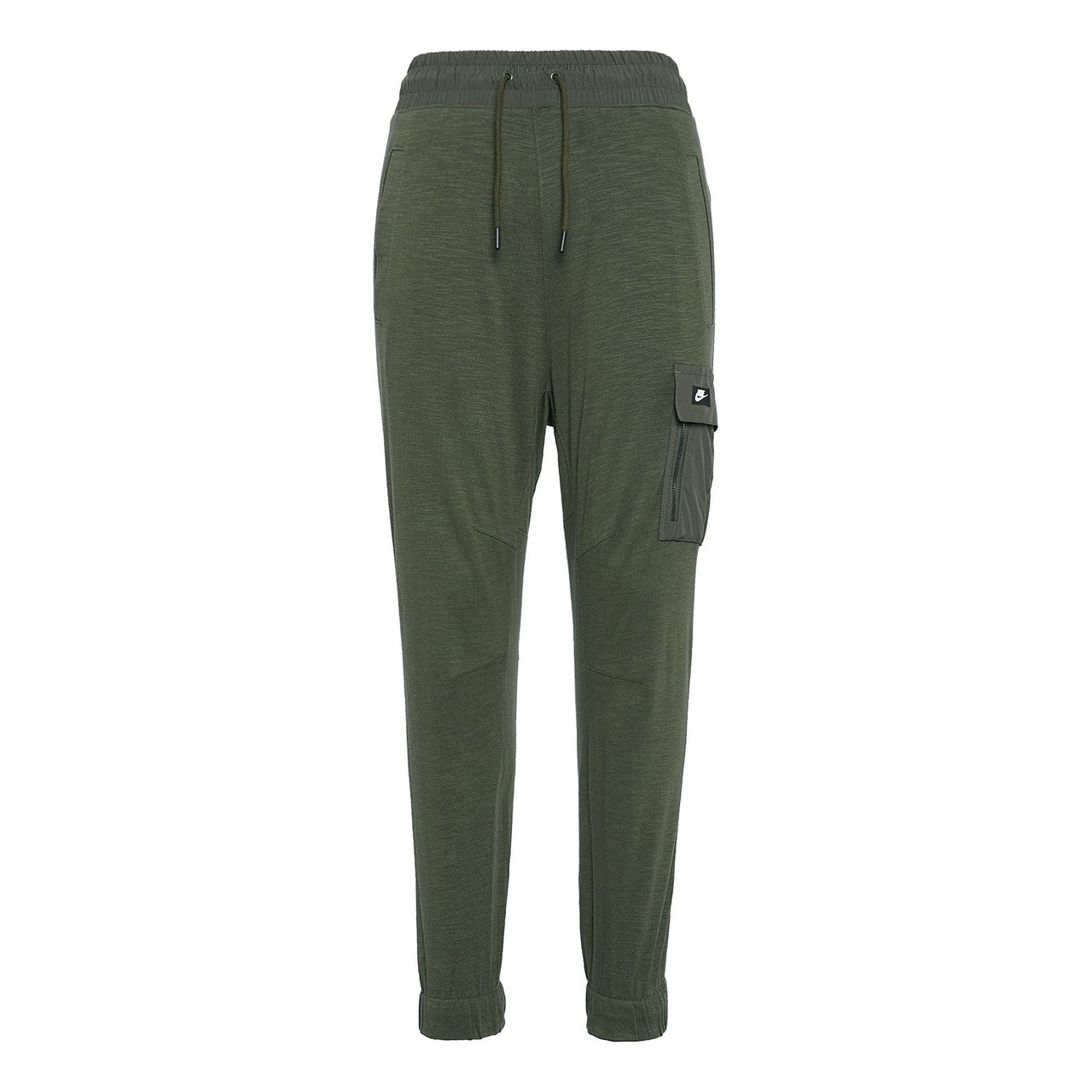Men's Nike Training Sports Side Pocket Bundle Feet Long Pants/Trousers Green CV8988-325