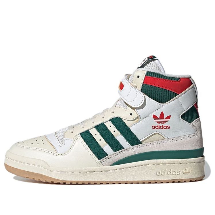 adidas Originals Forum 84 High Shoes 'Cream White Collegiate Green Red' GX9055