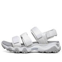 (WMNS) Skechers D'lites 2.0 Casual Sandals White 66666284-WHT