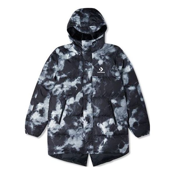 Converse Printed Winter Down Jacket Asia Sizing 'Black Multi' 10024055-A01