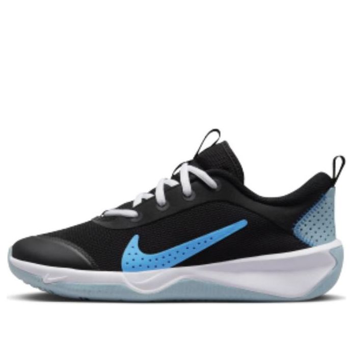 (GS) Nike Omni MultiCourt 'Black Blue Lightning' DM9027-005