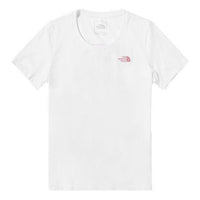 THE NORTH FACE Outdoor hygroscopic Sweat-Wicking Short Sleeve White 499O-FN4