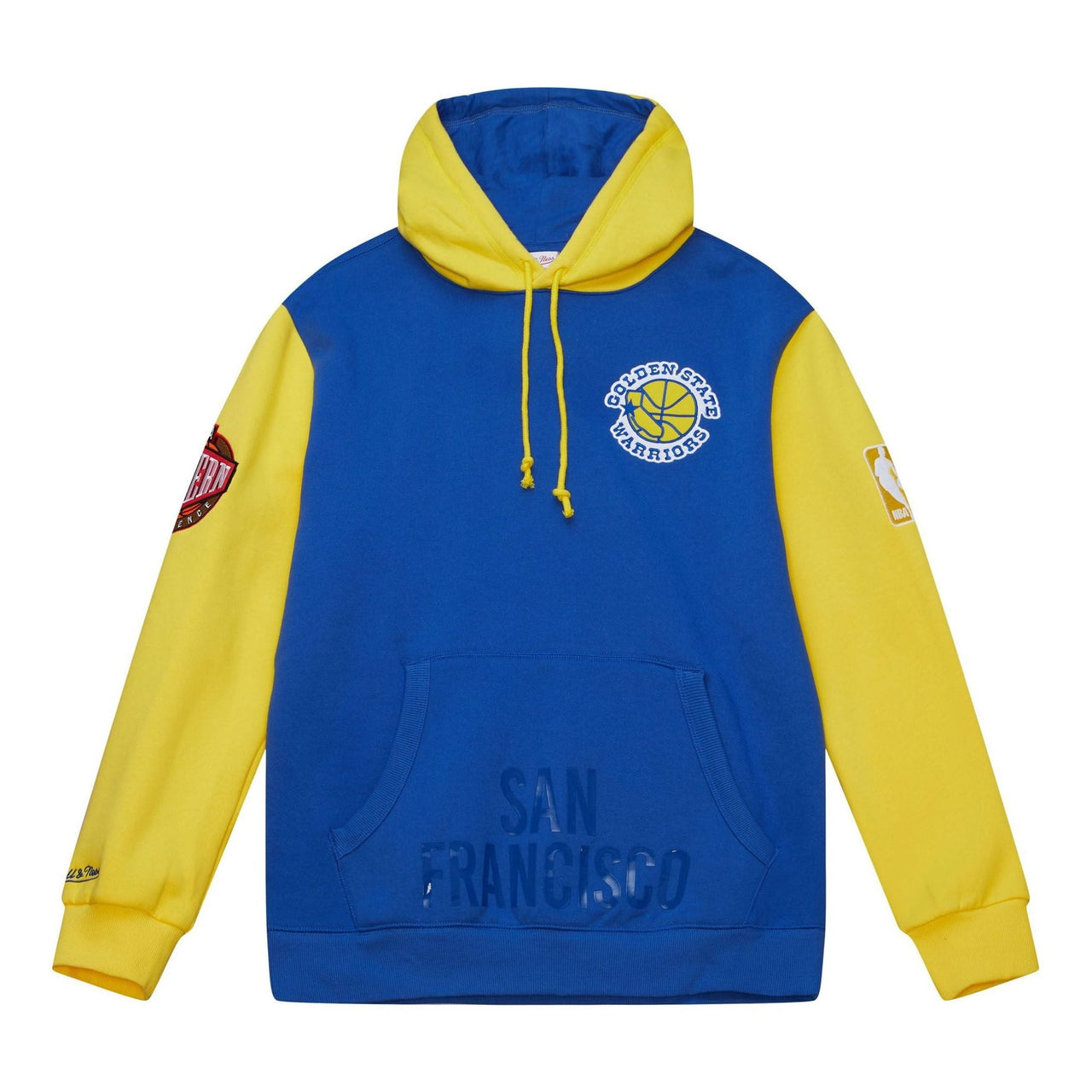Mitchell & Ness x NBA HWC Night Fleece Hoodie 'Golden State Warriors' FPHD5378-GSWYYPPPROYA