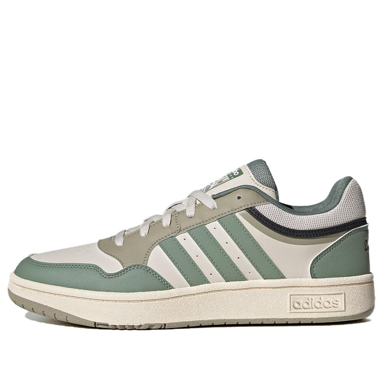 adidas Hoops 3.0 Shoes 'Cream White Green' IE8003