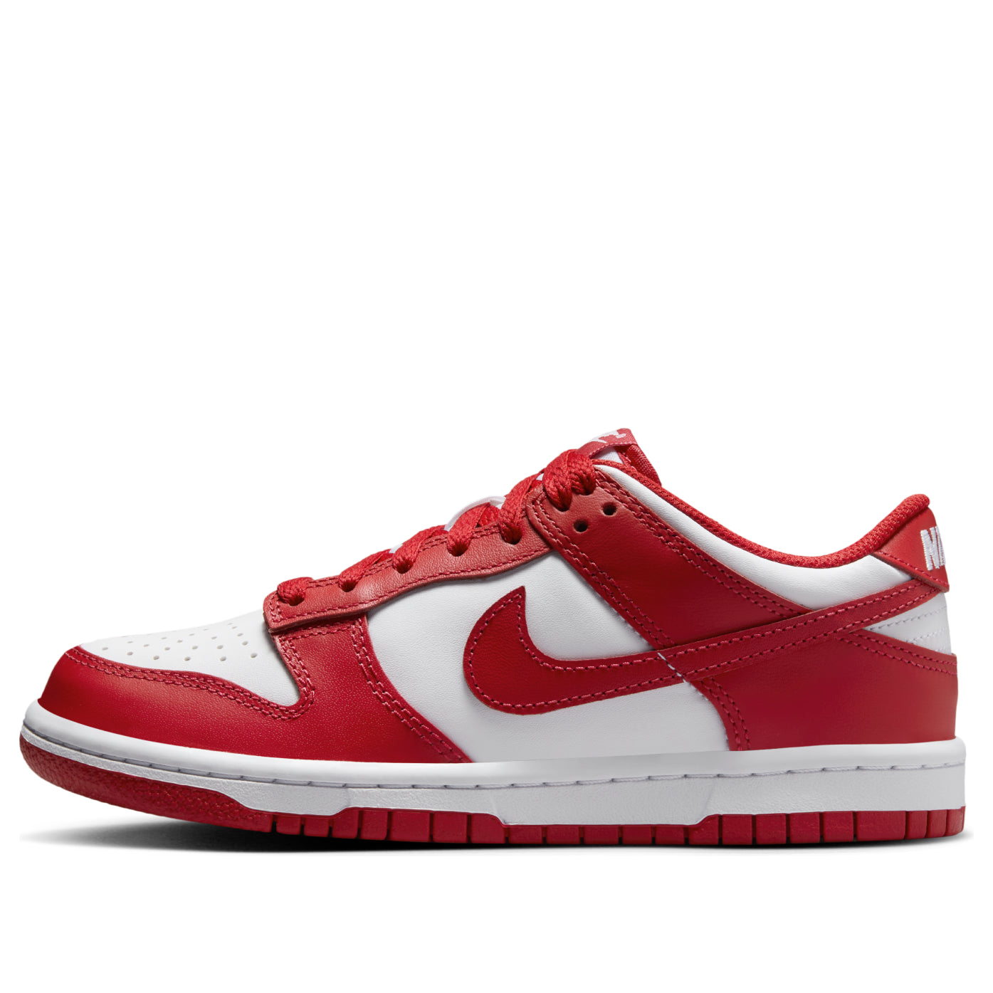 (GS) Nike Dunk Low 'White University Red' FB9109-119