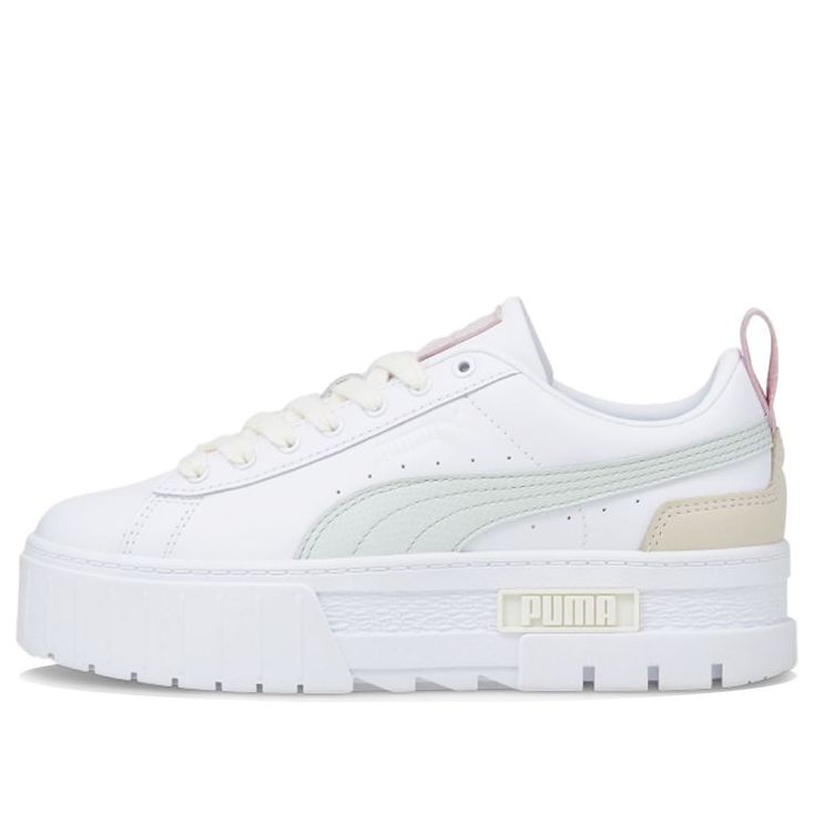 (WMNS) PUMA Mayze Luxe 'White Mint' 383995-01