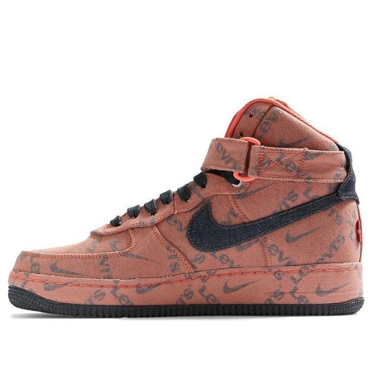 Nike By You x Levi's Air Force 1 High 'Exclusive Denim' CV0672-844