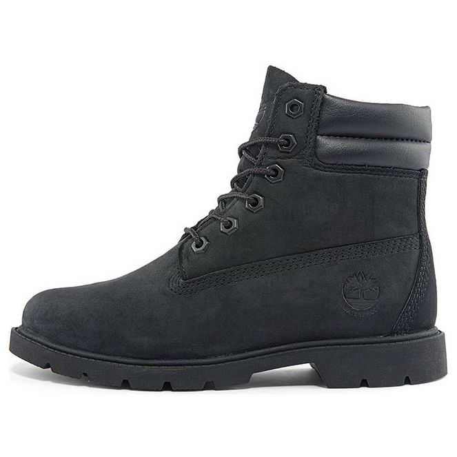 (WMNS) Timberland Linden Woods 6-Inch Double Collar Boots 'Black' A156S001