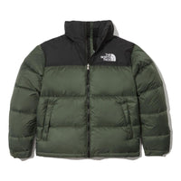 THE NORTH FACE FW221996 Eco Nuptse Jacket Asia Sizing 'Green Black' NJ1DN90C