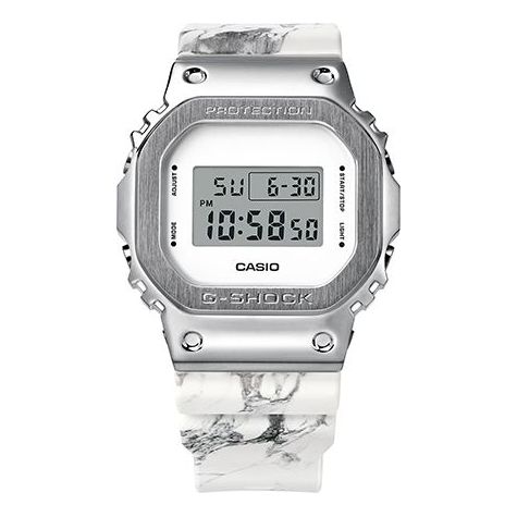 CASIO G-Shock Square 'White SIlver' GM-5600MA-7PRM