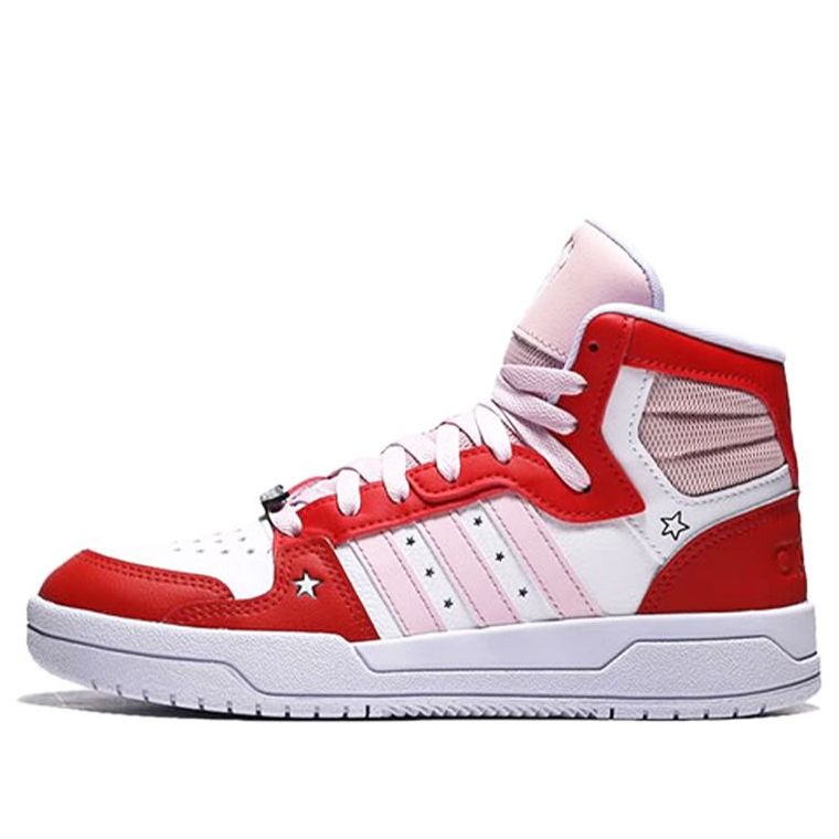 (WMNS) adidas Entrap Mid 'White Red Pink' H01544
