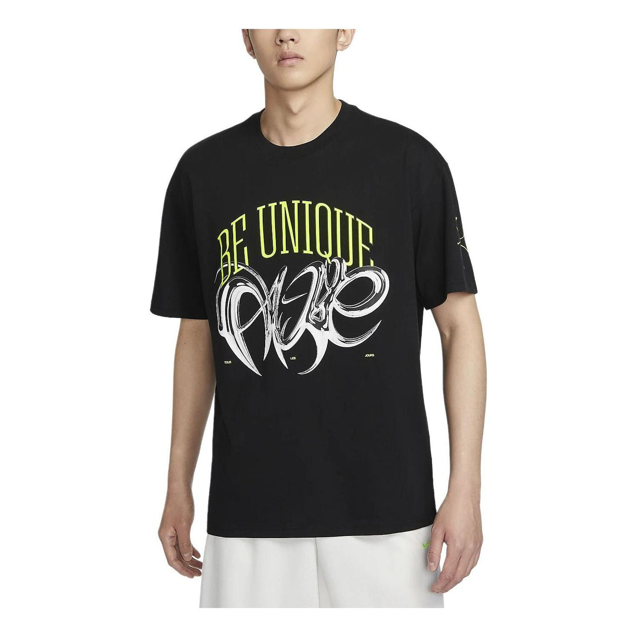 Nike Victor Wembanyama Graphic T-shirt Asia Sizing 'Black' IB5571-010