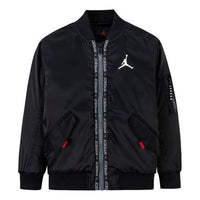 (GS) Air Jordan Poly Padded Bomber Jacket 'Black' JD2242015GS-001