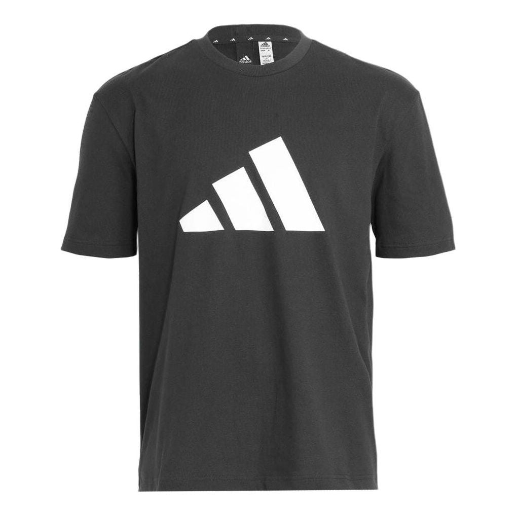 adidas Sportswear Future Icons Logo Graphic T-shirt Asia Sizing 'Black White' H39747