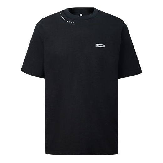 Converse Back Printing Short Sleeve Unisex Black 10021419001