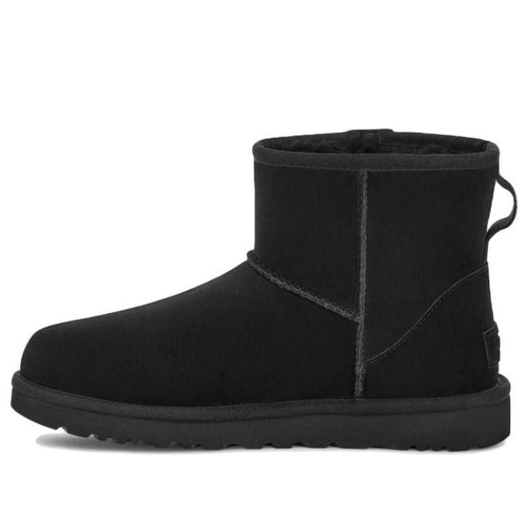 (WMNS) UGG Classic Mini Bailey Zip Boot 'Black' 1151230-BLK