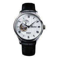 Men's SEIKO Watch PRESAGE Series Japan White Dial Belt Business 4R Movement Automatic / Mechanical Watch SSA379J1