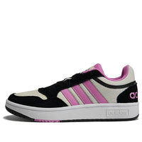 (WMNS) adidas Neo Hoops 3.0 Lifestyle Shoes 'Black White Pink' HP6907