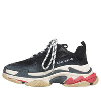 (WMNS) Balenciaga Triple S Sneaker 'Black Red' 524037W09O11000