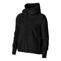 (WMNS) Nike Tech Fleece Windrunner Zipper Hooded Jacket Black CW4298-010