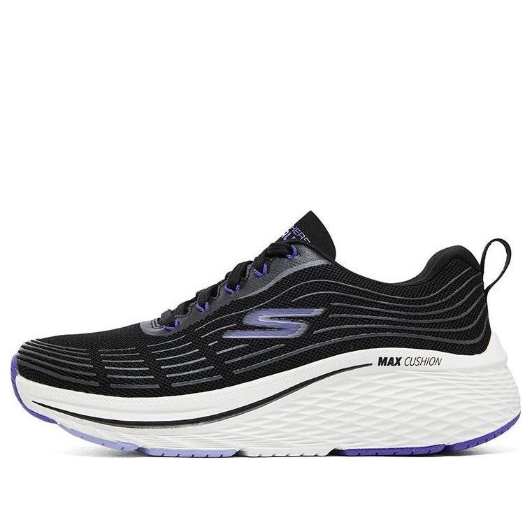 (WMNS) Skechers Max Cushioning Elite 2.0 'Black Purple' 129600-BKPR