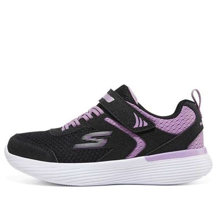 (GS) Skechers Go Run 400 V2 'Black Purple' 302537L-BKLV
