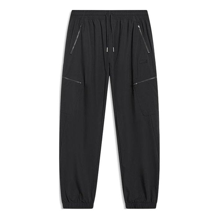 Li-Ning Fashion Sports Track Pants 'Black' AYKT399-1