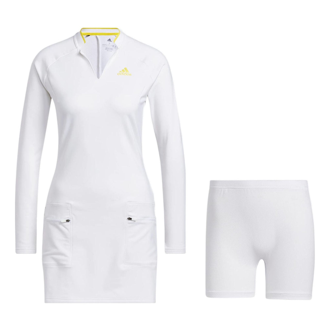 (WMNS) adidas Warp Knit Golf Dress 'White' HG6977