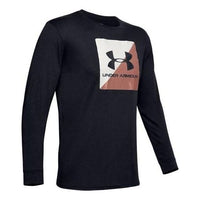 Under Armour Boxed Sportstyle Half Long-Sleeve T-shirt 'Black' 1351624-001