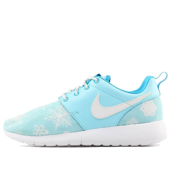 (GS) Nike Roshe One Print 'Blue White' 677784-401