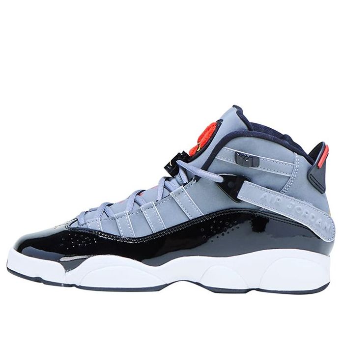 (GS) Air Jordan 6 Rings 'Light Graphite' 323419-022