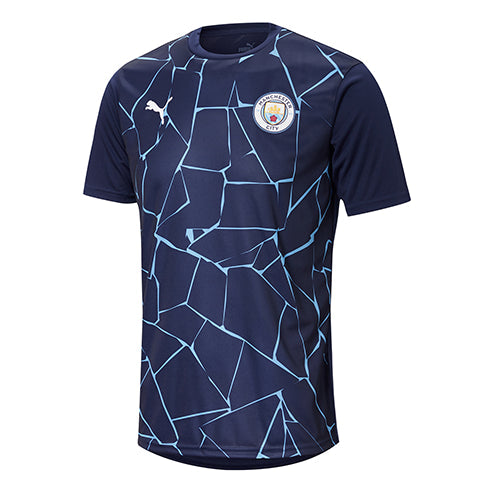 PUMA MCFC Football Club Short Sleeve Blue 758030-07