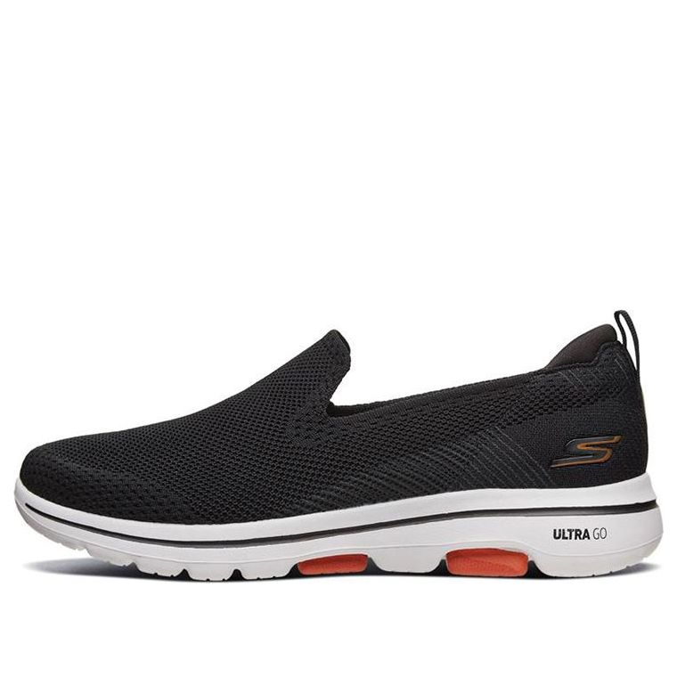 Skechers Go Walk 5 Low-Top Loafers Black/White 55500-BLK