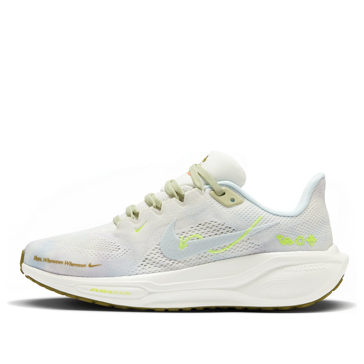 (WMNS) Nike Air Zoom Pegasus 41 'Sail Glacier Blue Volt' HQ3465-143