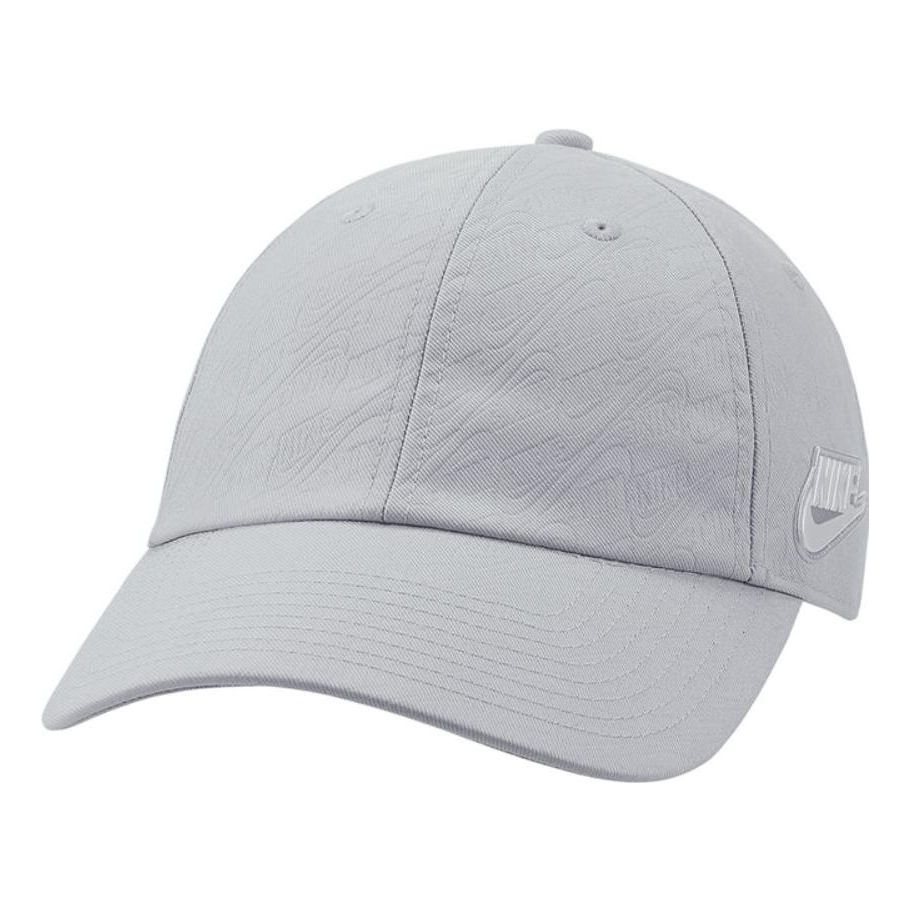 Nike Sports Printing Unisex Gray Cap DJ5839-057