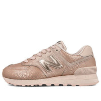 (WMNS) New Balance 574 Pink/Golden WL574SOJ