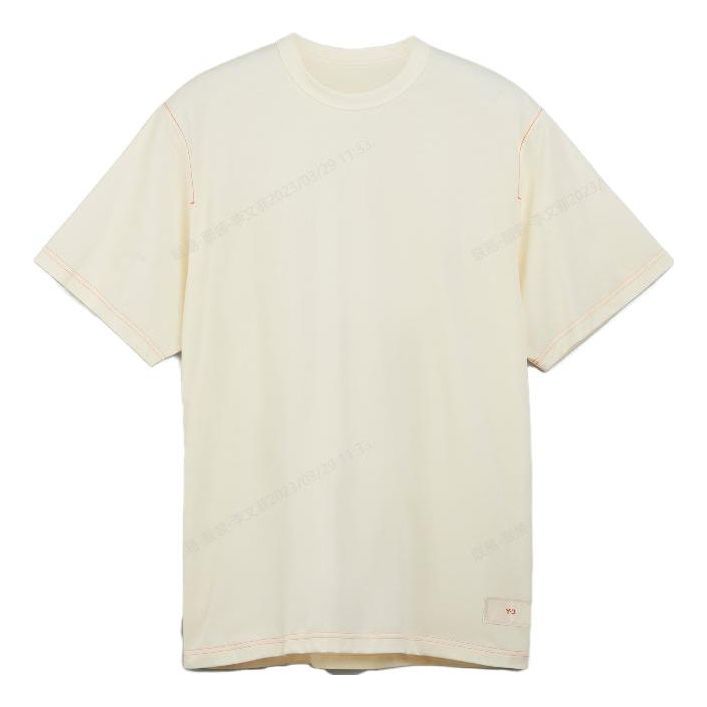 adidas Y-3 Premium Short-Sleeve Tee 'Cream White' HY1244