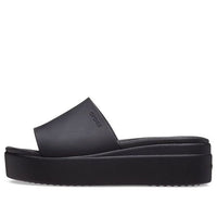 (WMNS) Crocs Brooklyn Slide 'Black' 208728-001