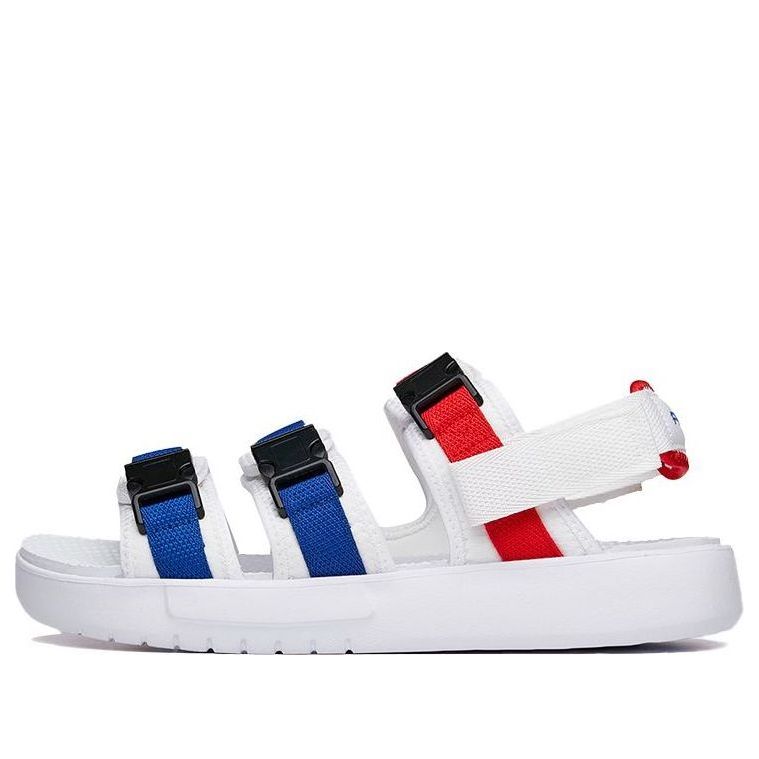 ANTA Life Series Buckle Sandals 'White Red Blue' 912036905-2
