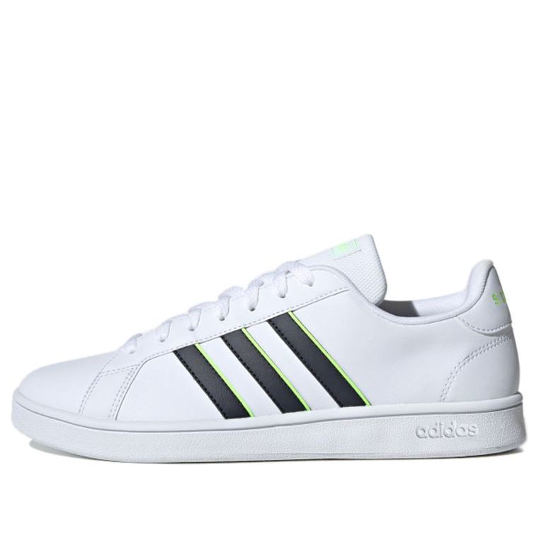 adidas neo Grand Court Base 'White Black Green' FV8472