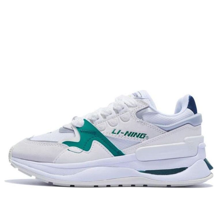 (WMNS) Li-Ning 001 Moment V2 'White Green' AGCT018-1