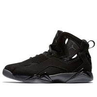 (GS) حذاء Air Jordan True Flight "أسود رمادي داكن" 343795-013