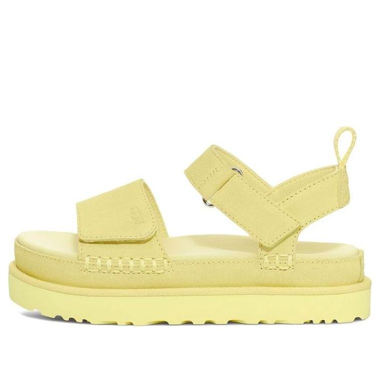 (WMNS) UGG Goldenstar Platform Sandal 'Lemon Yellow' 1117954-LELI