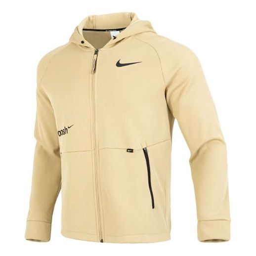 Nike Pro Therma-FIT Jacket 'Light yellow' FB1912-718