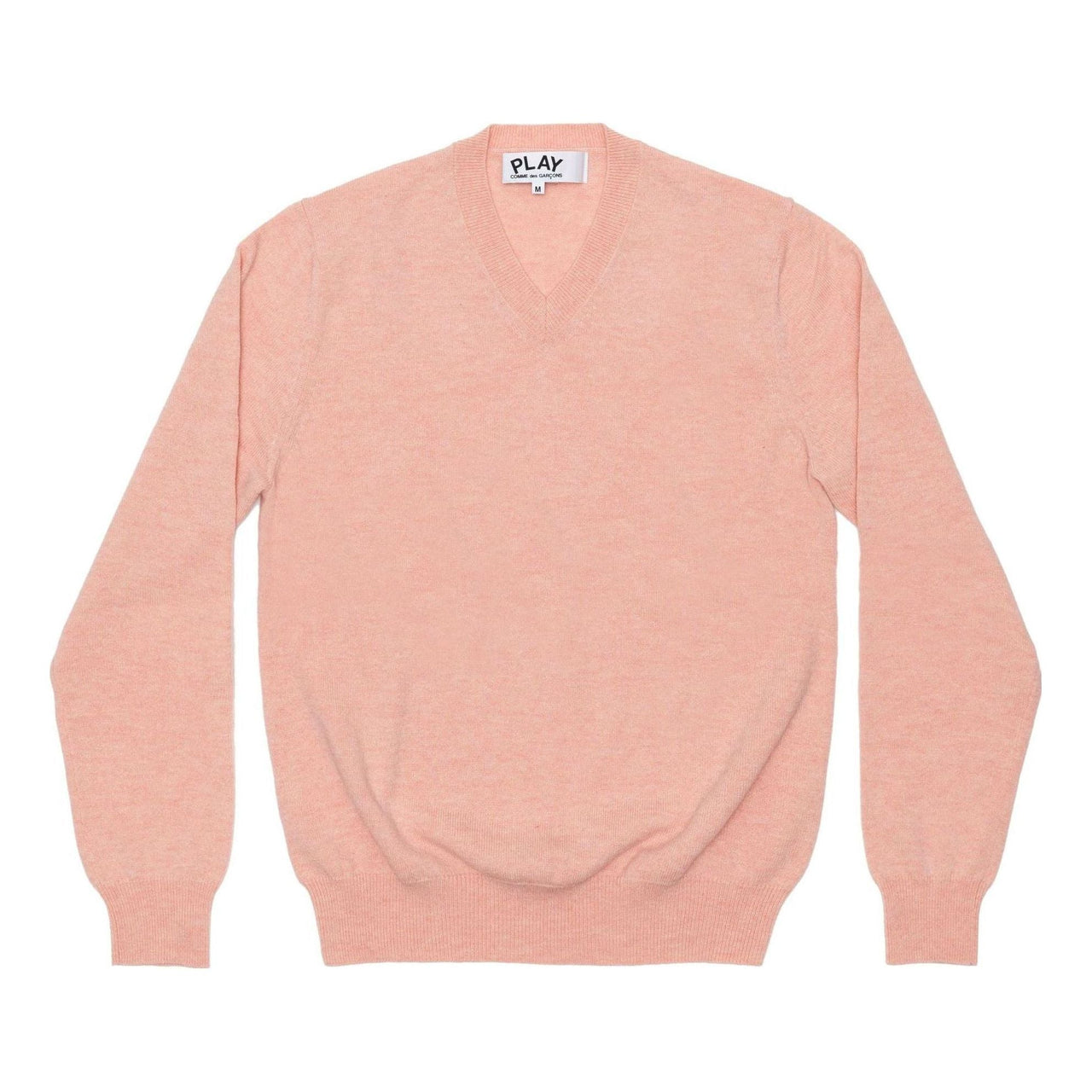 (WMNS) COMME des GARCONS PLAY V-Neck Pullover Sleeve Heart 'Pink' AZ-N089-051-5
