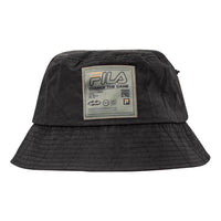 FILA X FUSION Patch Logo Fisherman's hat Black T13U033202F