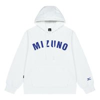 Mizuno Logo Casual Hoodie 'White' A2CA2A36