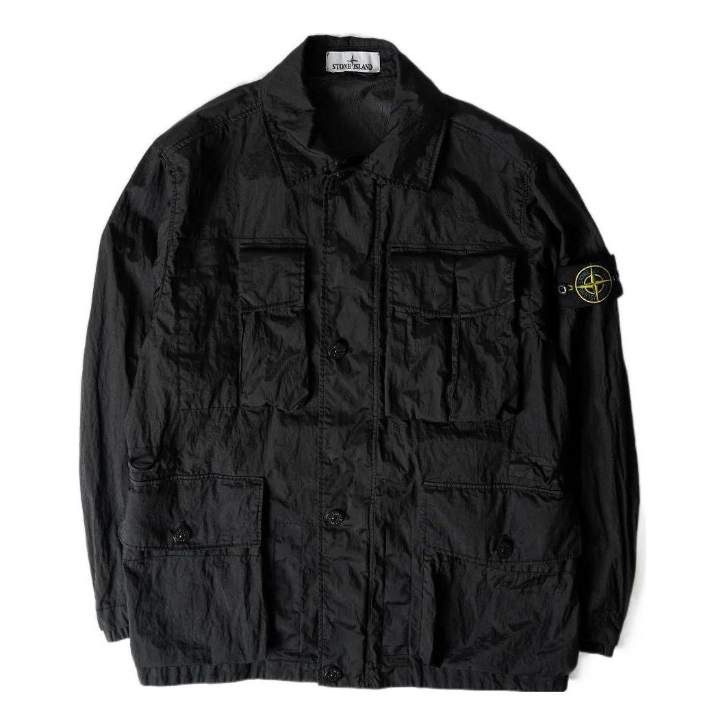 STONE ISLAND Field Jacket 'Black' 781541620-V0029